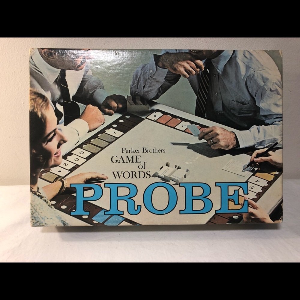 Vintage Parker Bros. Probe Game of Words 1965 complete